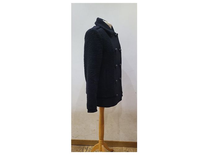 abrigo de peluche de Bottega Veneta Negro - vista 5