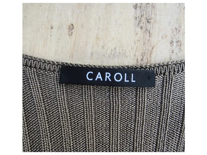 ärmellose Weste Caroll t 46 Taupe - Ansicht 2