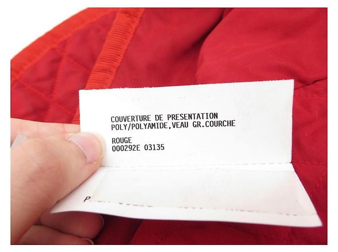 Hermès NEUF HERMES COUVERTURE DE PRESENTATION MATELASSE CHEVAL EN COTON ROUGE NEW - vue 12