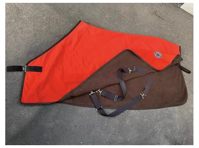 Hermès HERMES SELLIER DECKE Orange - Ansicht 2