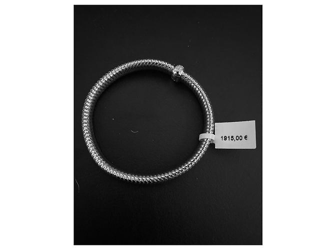 Autre Marque Bracciale Franco Pianegonda in oro bianco Gold hardware - vista 4
