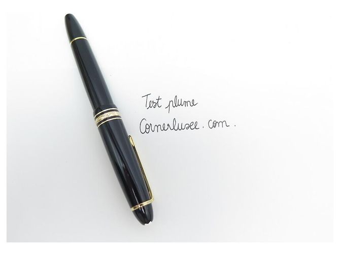 PLUMA MONTBLANC MEISTERSTUCK LEGRAND CON PISTÓN PLUMA RESINA Negro - vista 13