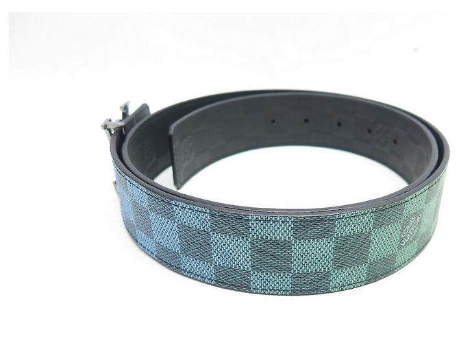 NUEVO CINTURÓN LOUIS VUITTON DAMIER RAINBOW T95 HEBILLA DE CINTURÓN REVERSIBLE LV Multicolor - vista 2