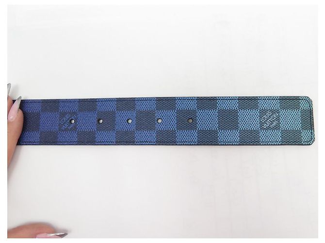 NUEVO CINTURÓN LOUIS VUITTON DAMIER RAINBOW T95 HEBILLA DE CINTURÓN REVERSIBLE LV Multicolor - vista 3