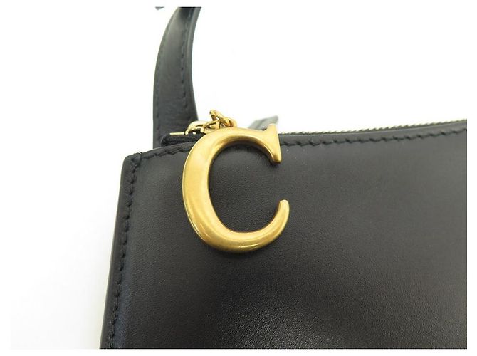 NEU CHRISTIAN DIOR SADDLE TRIO HANDTASCHE AUS SCHWARZEM LEDER SCHWARZE HANDTASCHE NEU - Ansicht 5