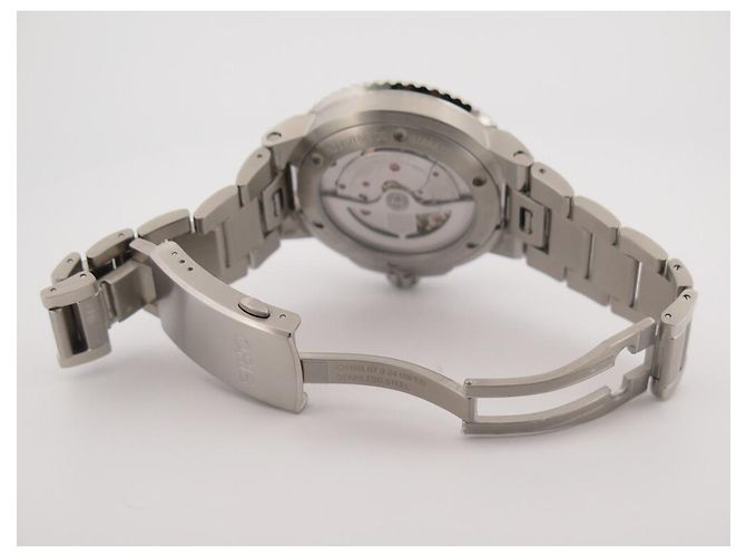 NOVO RELÓGIO ORIS AQUIS DATE CALIBER 400 RELÓGIO DE AÇO AUTOMÁTICO COMPLETO Prata - vista 3