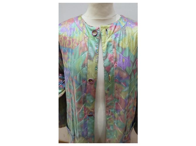 Missoni gefütterte Gesichtsjacke Mehrfarben - Ansicht 10