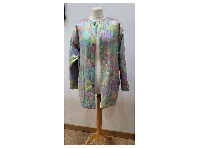Missoni gefütterte Gesichtsjacke Mehrfarben - Ansicht 11