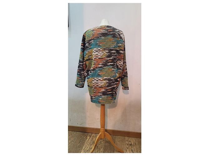 Missoni gefütterte Gesichtsjacke Mehrfarben - Ansicht 3