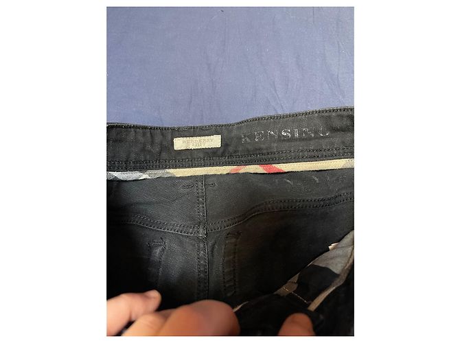 Vaqueros Burberry Kensington Negros - vista 4