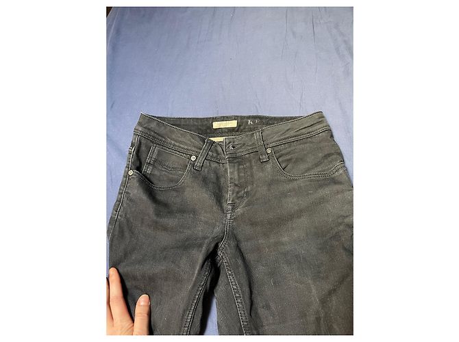 Vaqueros Burberry Kensington Negros - vista 7
