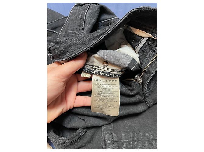 Vaqueros Burberry Kensington Negros - vista 8