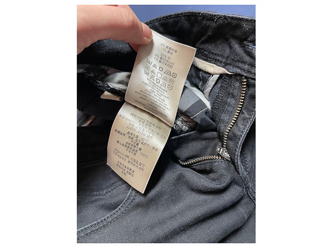 Vaqueros Burberry Kensington Negros - vista 9