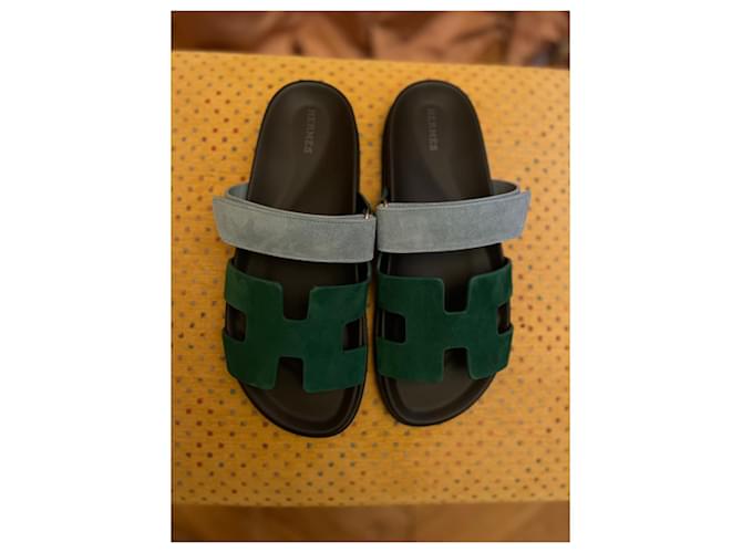 Hermès Hermes cipriato Verde scuro - vista 11
