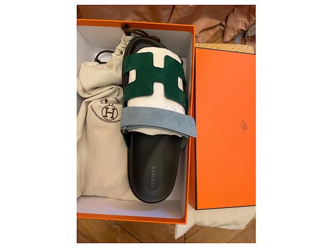 Hermès Hermes cipriato Verde scuro - vista 12