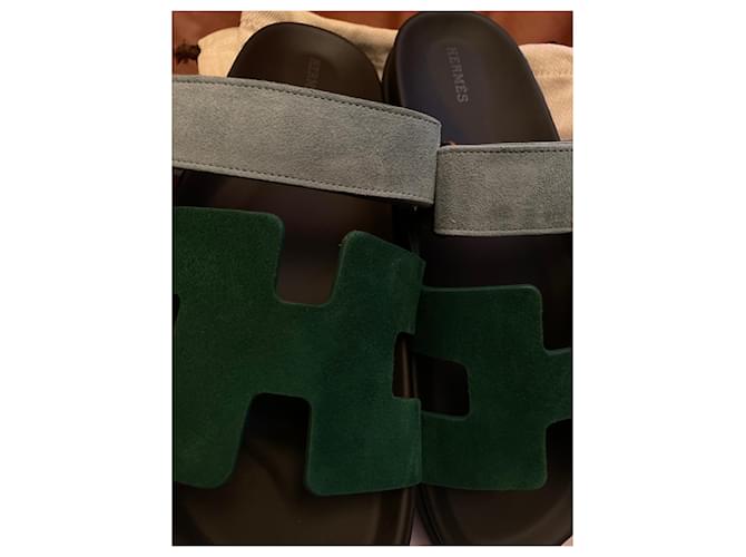 Hermès Hermes cipriato Verde scuro - vista 13