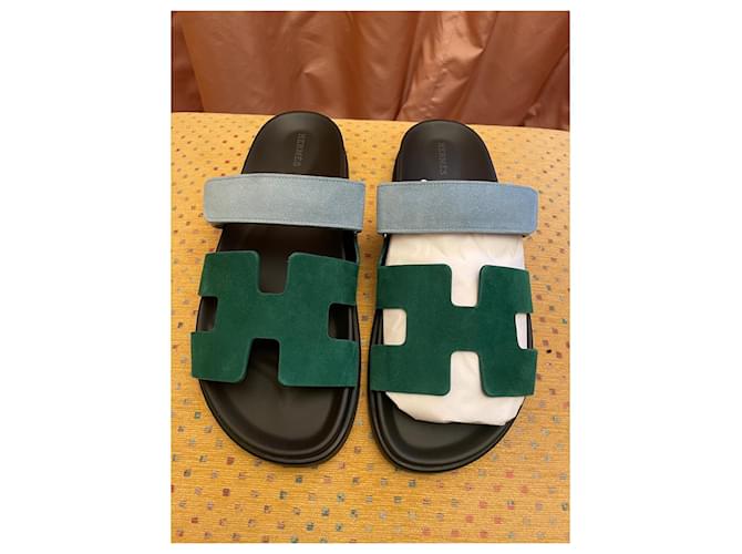 Hermès Hermes cipriato Verde scuro - vista 14