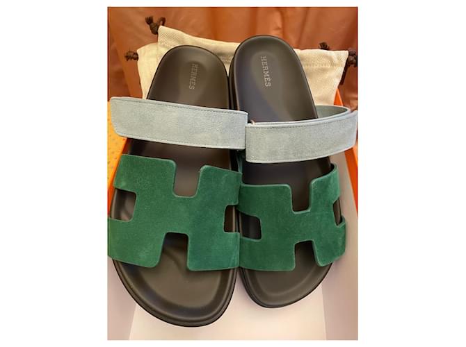 Hermès Hermes cipriato Verde scuro - vista 15