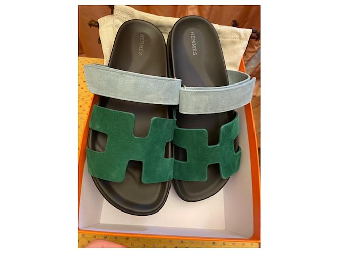 Hermès Hermes cipriato Verde scuro - vista 2