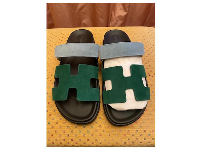 Hermès Hermes cipriato Verde scuro - vista 5