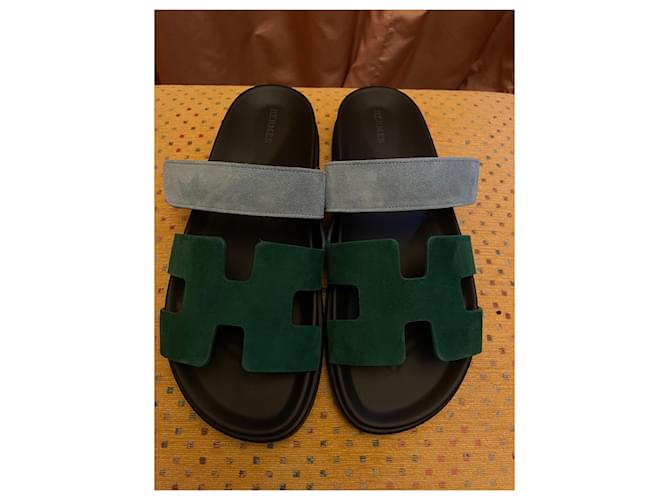 Hermès Hermes cipriato Verde scuro - vista 6