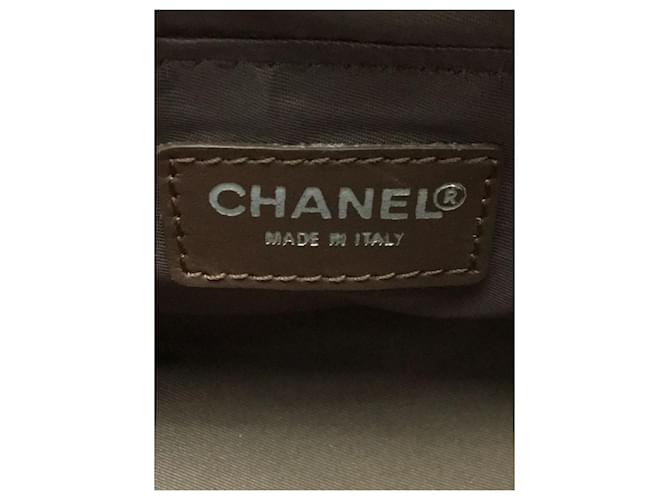 *Chanel Pouch Vanity Canvas Cachi - vista 3