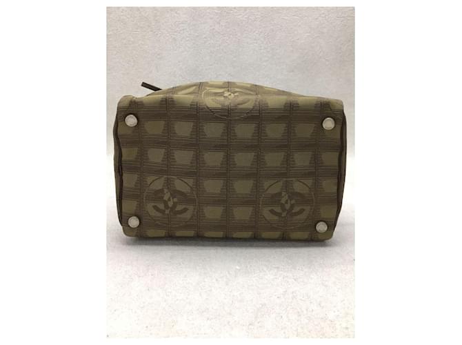 *Chanel Pouch Vanity Canvas Cachi - vista 5