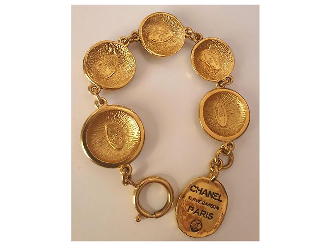 Vintage Chanel-Armband Golden - Ansicht 15