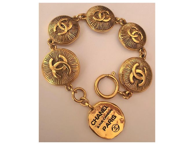 Vintage Chanel-Armband Golden - Ansicht 2
