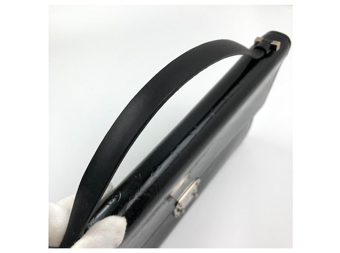 Louis Vuitton Monogramma Glace Anouchka GM M92229 Nero - vista 11