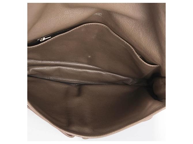 Hermès Borsa a tracolla Barda Marrone - vista 10