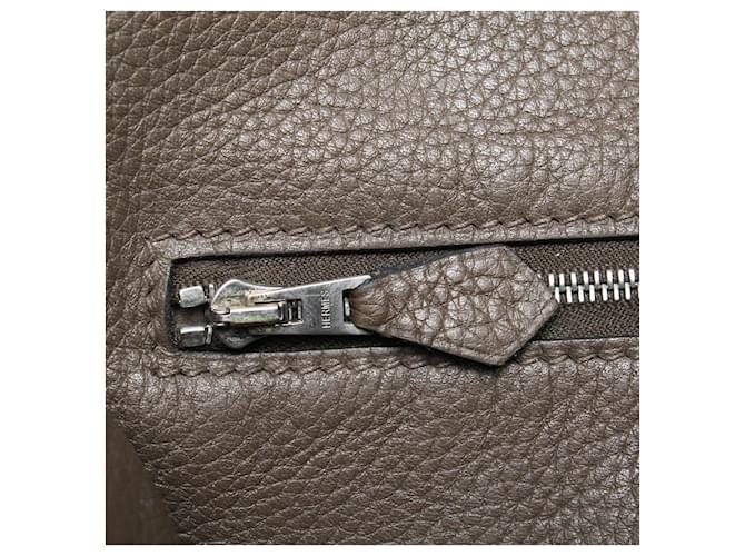 Hermès Borsa a tracolla Barda Marrone - vista 8