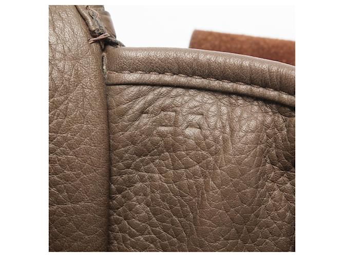 Hermès Borsa a tracolla Barda Marrone - vista 9