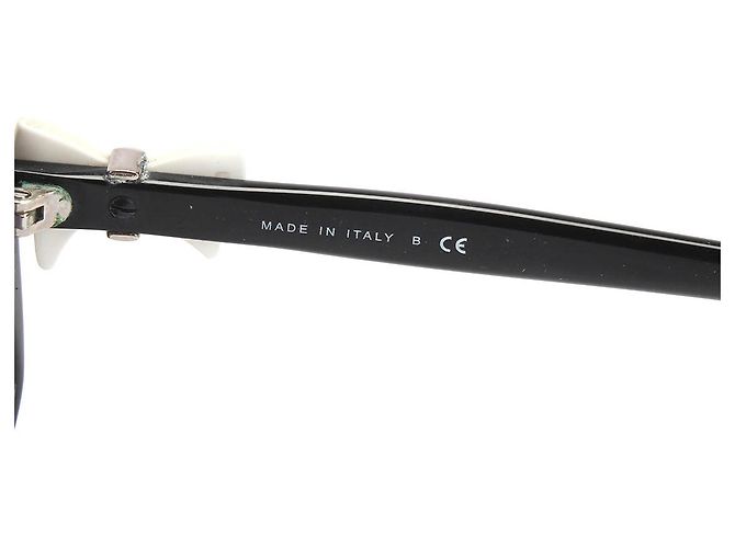 Chanel-Sonnenbrille in gutem Zustand Schwarz - Ansicht 7