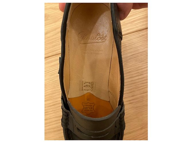 Mocasines « Orsay » Paraboot 38 (5) Cuero liso negro - vista 4
