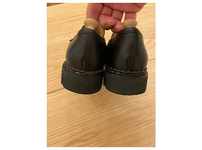 Mocasines « Orsay » Paraboot 38 (5) Cuero liso negro - vista 5