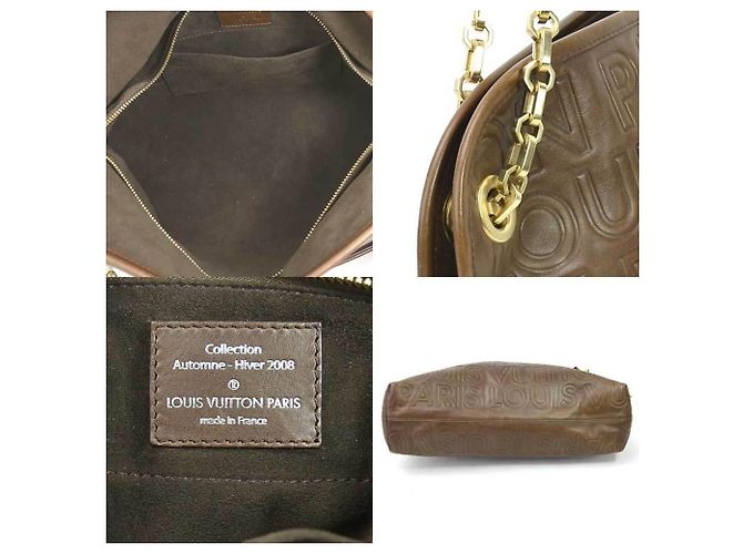 Louis Vuitton Whisper Marrone - vista 3