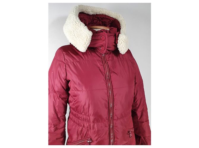 Chaqueta Plumífero Coach Burdeos - vista 2