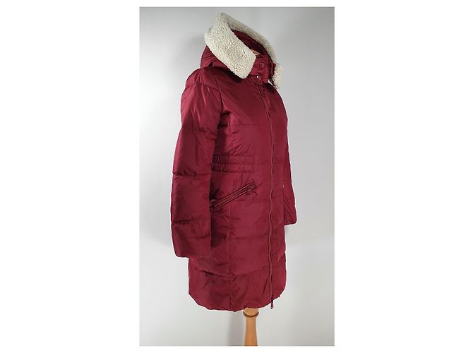 Chaqueta Plumífero Coach Burdeos - vista 3