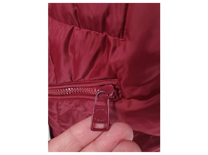 Chaqueta Plumífero Coach Burdeos - vista 7