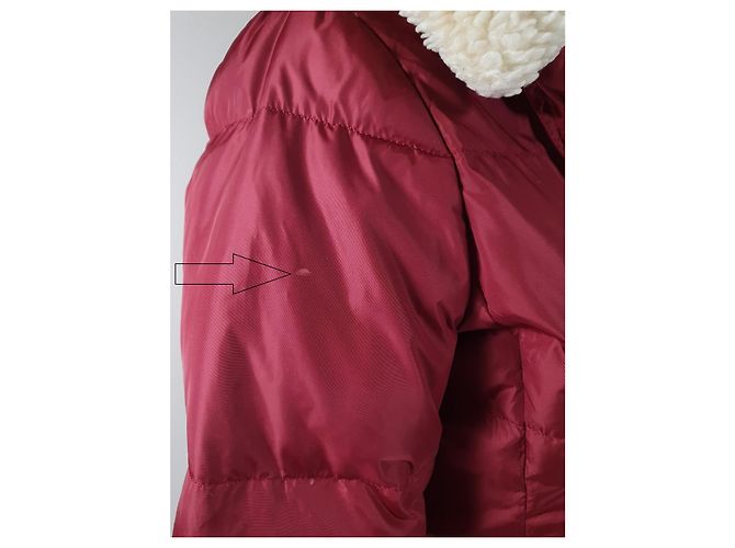 Chaqueta Plumífero Coach Burdeos - vista 9