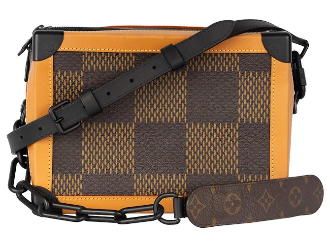 Twist Baule morbido Louis Vuitton LV x Nigo Marrone - vista 2