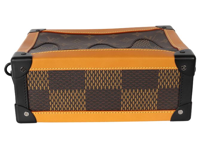 Twist Baule morbido Louis Vuitton LV x Nigo Marrone - vista 4