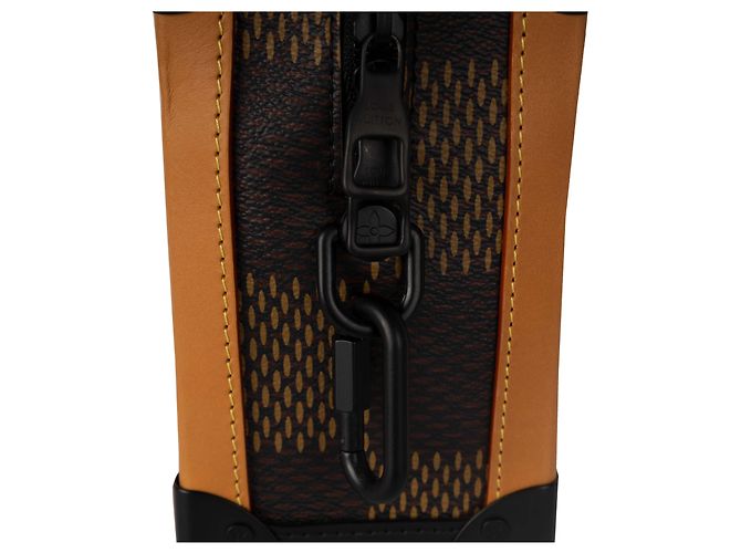 Twist Baule morbido Louis Vuitton LV x Nigo Marrone - vista 7