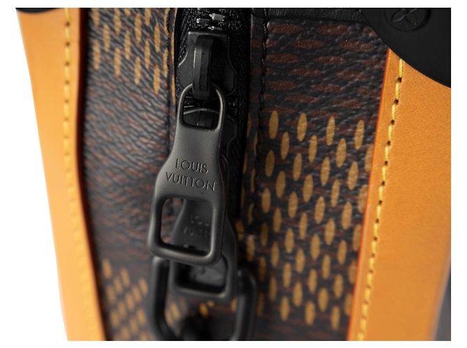 Twist Baule morbido Louis Vuitton LV x Nigo Marrone - vista 8