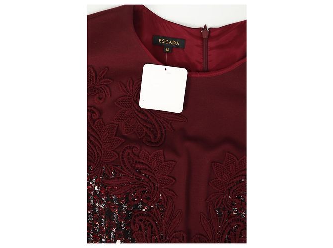 Escada Wollkleid mehrfarbig Größe 38 Mehrfarben - Ansicht 3