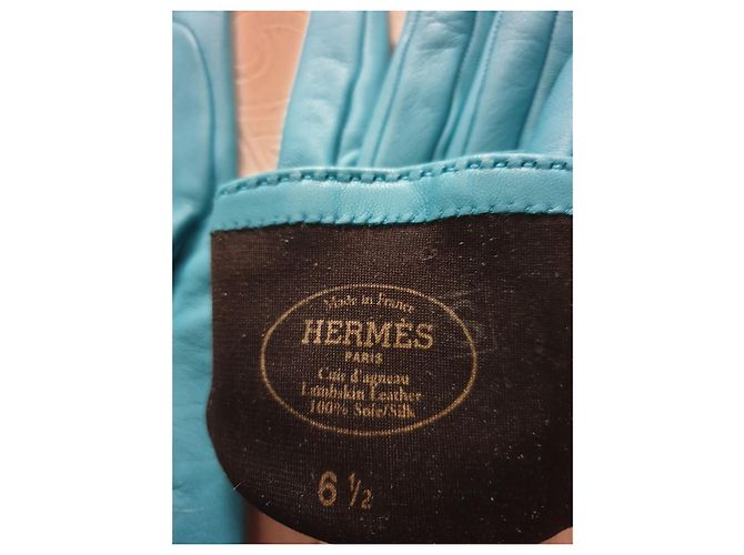 Kelly Hermès soja Azul Azul claro - vista 2