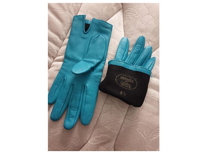 Kelly Hermès soja Azul Azul claro - vista 3
