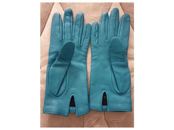 Kelly Hermès soja Azul Azul claro - vista 4
