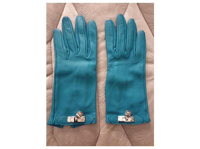 Kelly Hermès soja Azul Azul claro - vista 5